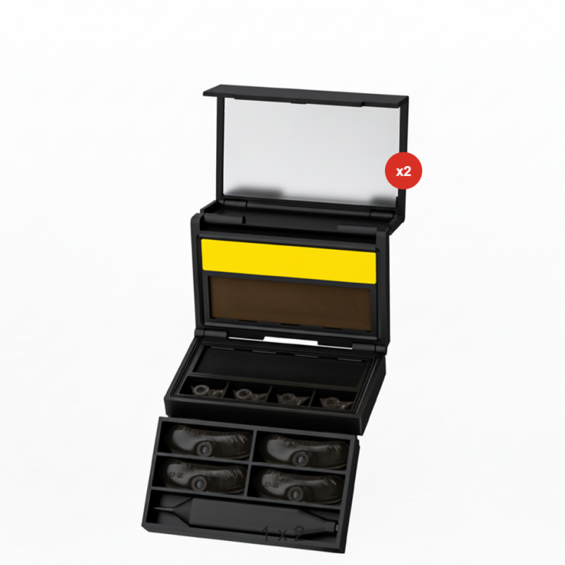 3-in-1 Eyeliner & Lower Lash Stamp Kit – Precision tip, stamp applicator & smudge-proof – All-in-one for effortless eye makeup 🎨