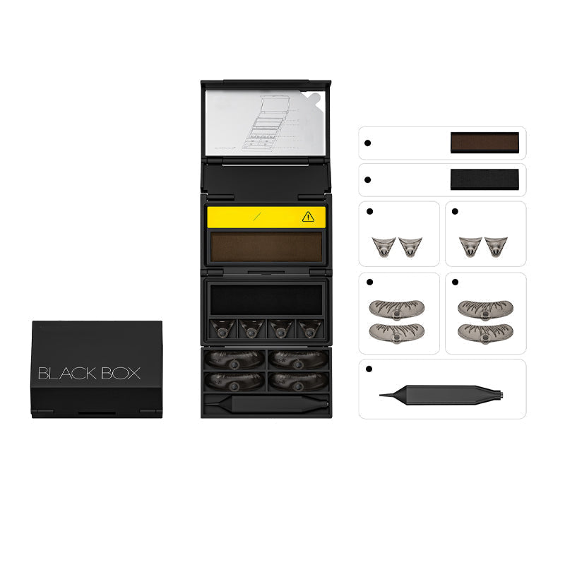 3-in-1 Eyeliner & Lower Lash Stamp Kit – Precision tip, stamp applicator & smudge-proof – All-in-one for effortless eye makeup 🎨