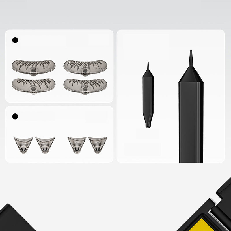 3-in-1 Eyeliner & Lower Lash Stamp Kit – Precision tip, stamp applicator & smudge-proof – All-in-one for effortless eye makeup 🎨